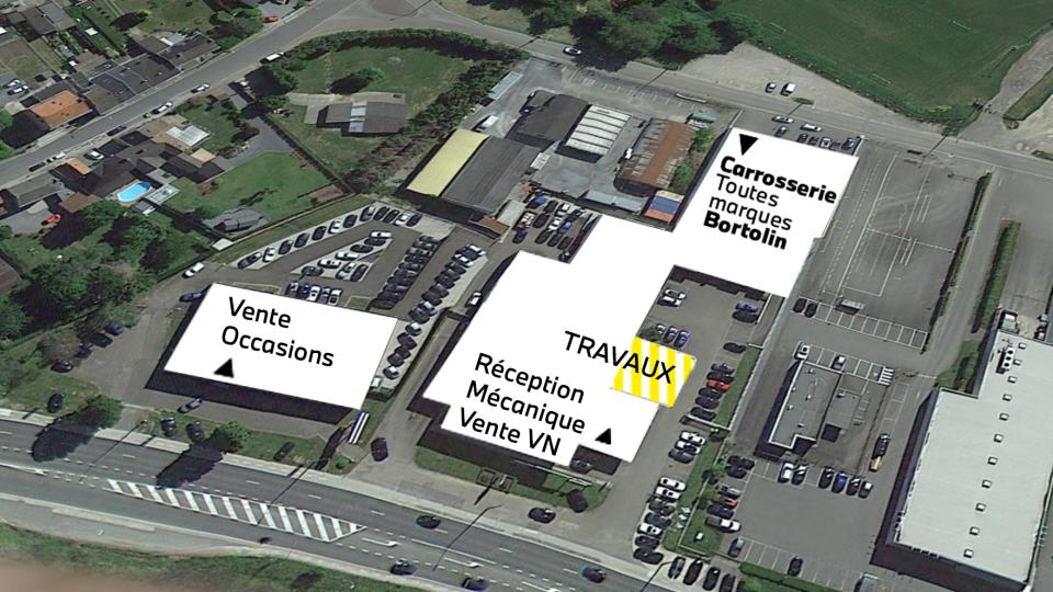 Travaux Bortolin Huy phase 2