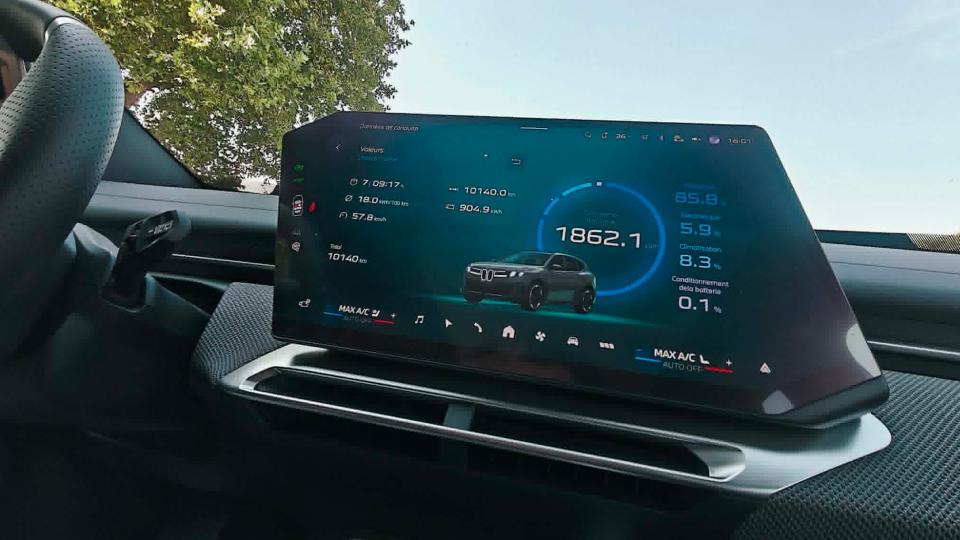 Tableau de bord BMW iX3